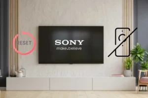 Guida per resettare la tua TV Sony senza usare il telecomando