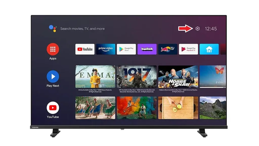 So setzen Sie Toshiba Android TV zurück