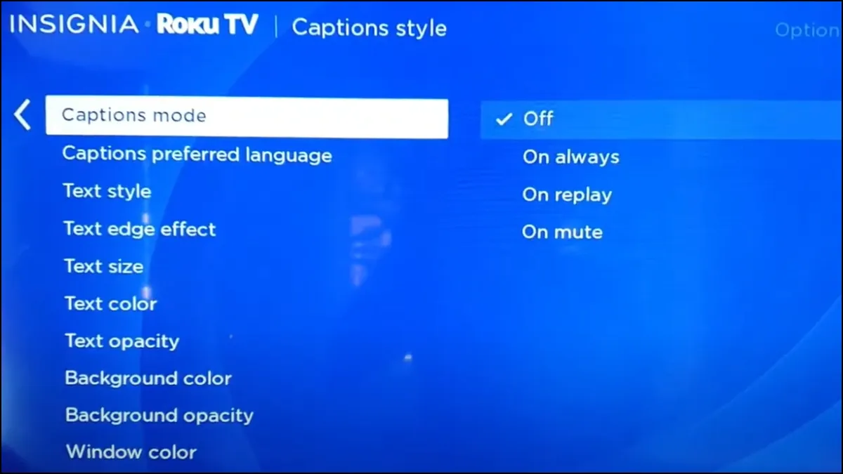 Comment désactiver les sous-titres sur le téléviseur Insignia Roku ?