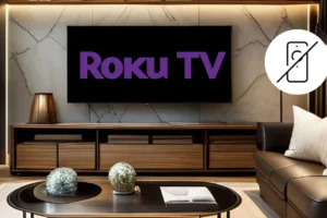 Guia para ligar a TV Roku sem usar o controle remoto