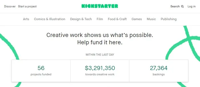 Iniziazione Kickstarter