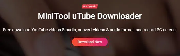 Minitool uTube 下載器