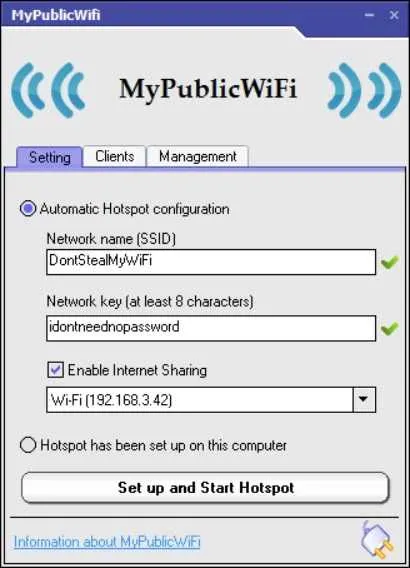 MonWiFi public