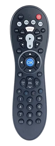 Programmer Universal Remote til Insignia TV med koder