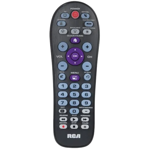 Roku TV에 Universal Remote 프로그램 - RCA Remote