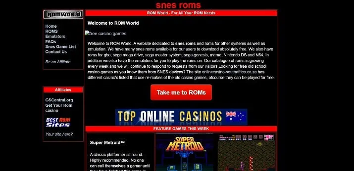 ROM World Online