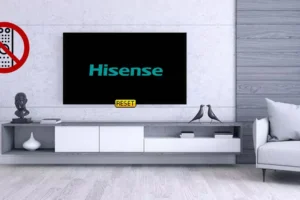 Trin-for-trin guide til at nulstille dit Hisense-tv uden en fjernbetjening