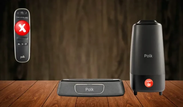 如何在沒有遙控器的情況下重置 Polk Soundbar：恢復出廠設定的簡單步驟