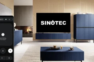 Veiledning for å kontrollere Sinotec TV med en ekstern app