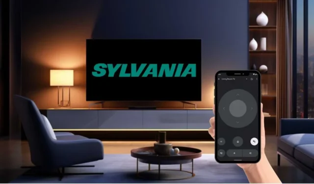 Guia para controlar a Sylvania TV com o aplicativo de controle remoto