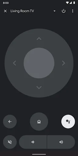 Sylvania TV 遠端應用程式 - Google TV 介面