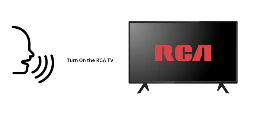 Включете RCA TV без дистанционно чрез гласови команди