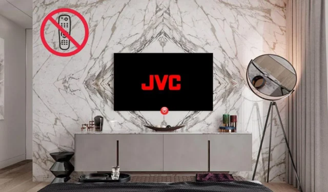 Aktiver ubesværet dit JVC TV uden en fjernbetjening: En trin-for-trin guide