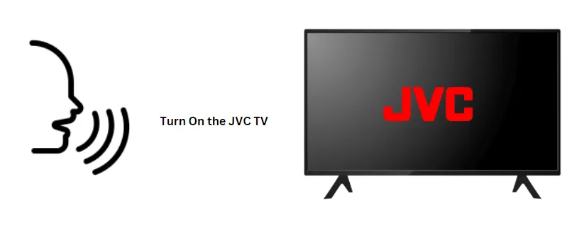 음성 명령을 사용하여 리모컨 없이 JVC TV 켜기