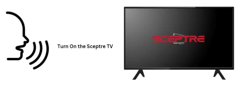 使用語音命令無需遙控器即可開啟 Sceptre TV