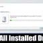 Trin-for-trin guide til at se alle installerede drivere på Windows