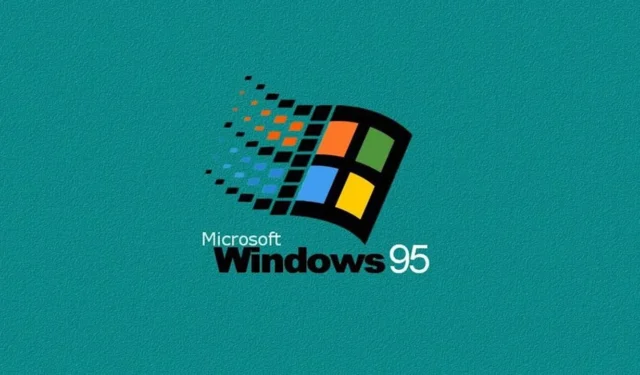 Lejupielādēt bezmaksas Windows 95 ISO (pieejama tiešā saite)