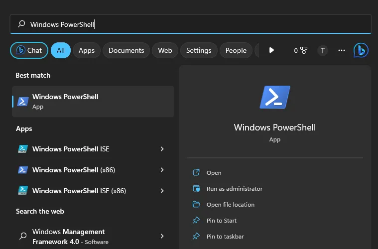 Windows PowerShell