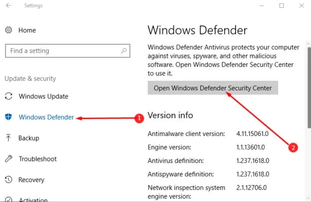 Windows Defender