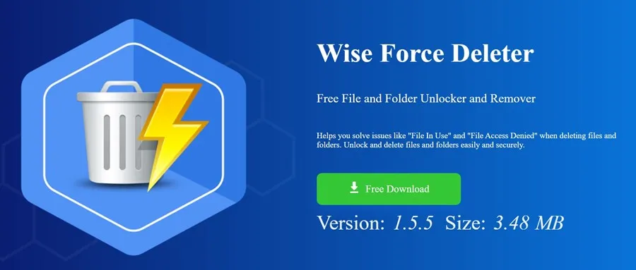 Wise Force-verwijderaar