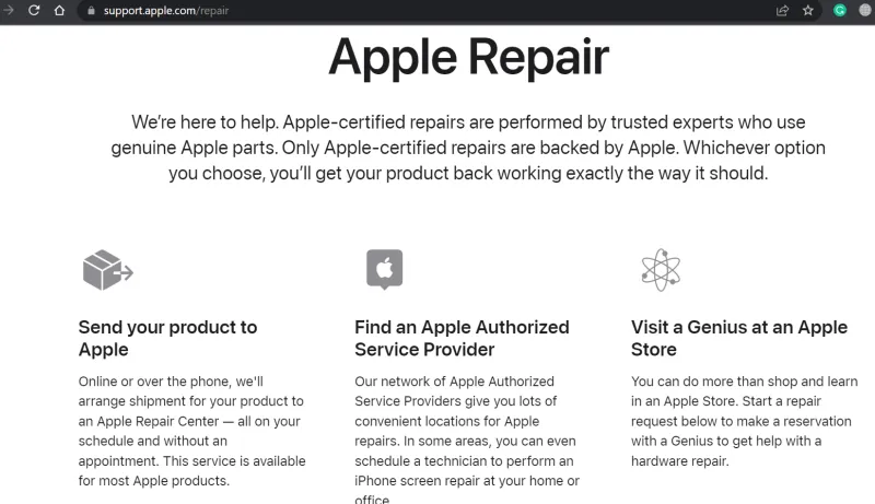 Apple iPhone Reparatur