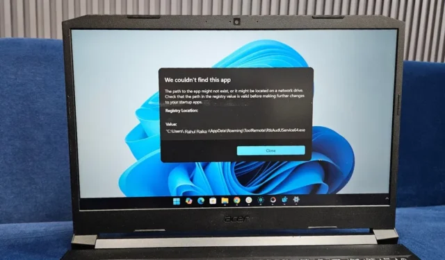 Kā labot mēs nevarējām atrast šo lietotnes kļūdu operētājsistēmā Windows 11/10