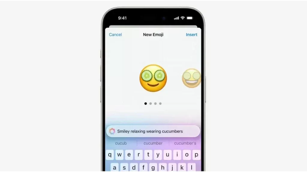 Esempio di Genmoji