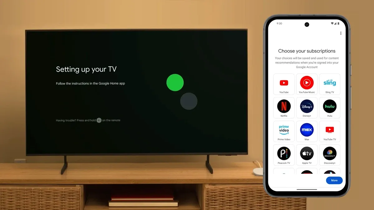 Kaip nustatyti ir naudoti „Google TV Streamer“.