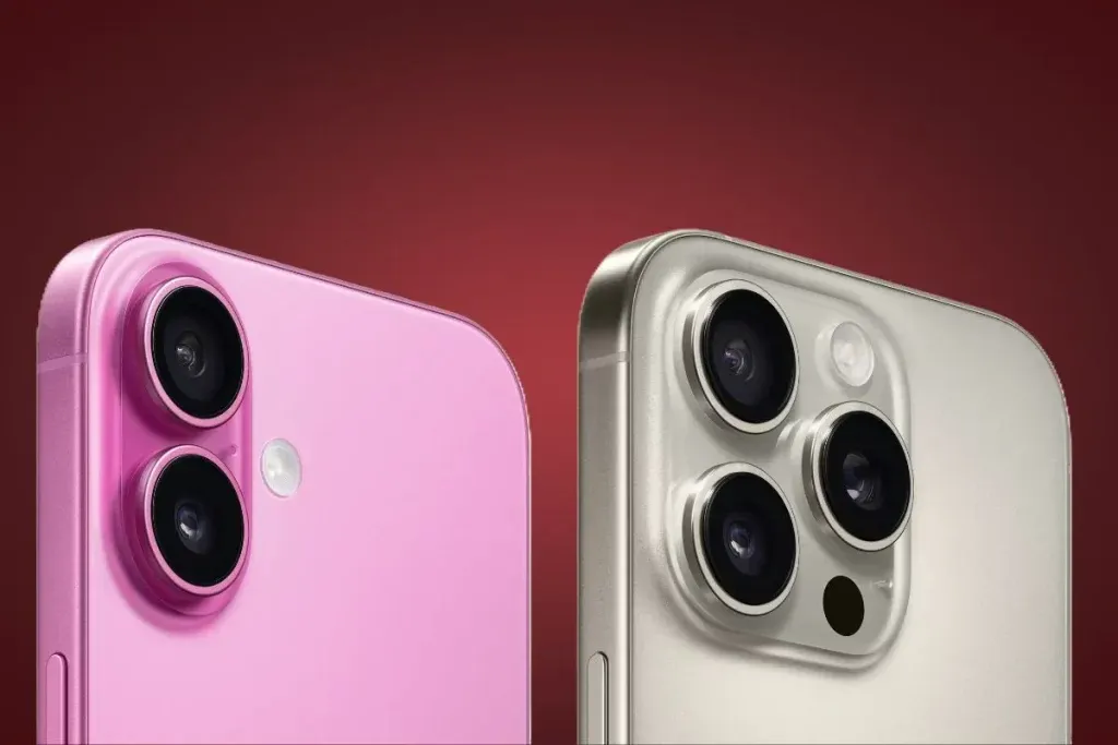 Appareil photo de l'iPhone 16 et de l'iPhone 16 Pro