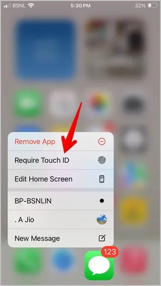 Bloccare l'app Messaggi in iOS 18