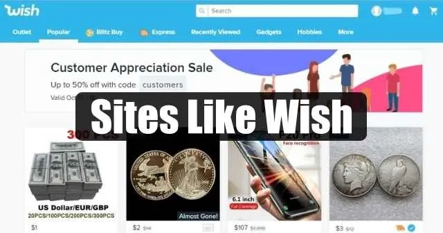 As 15 principais alternativas ao Wish para compras online em 2024