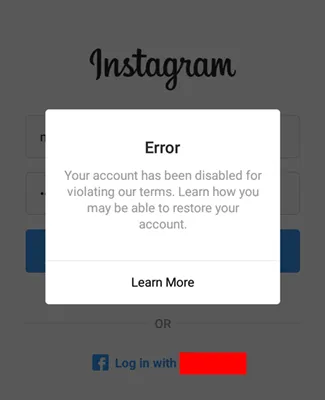 恢復因違反政策而被禁用的 Instagram 帳戶的步驟