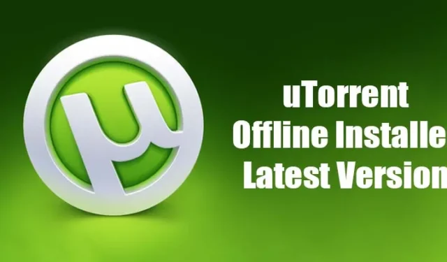 uTorrent 오프라인 설치 프로그램 최신 버전 다운로드(Windows, Mac 및 Linux)