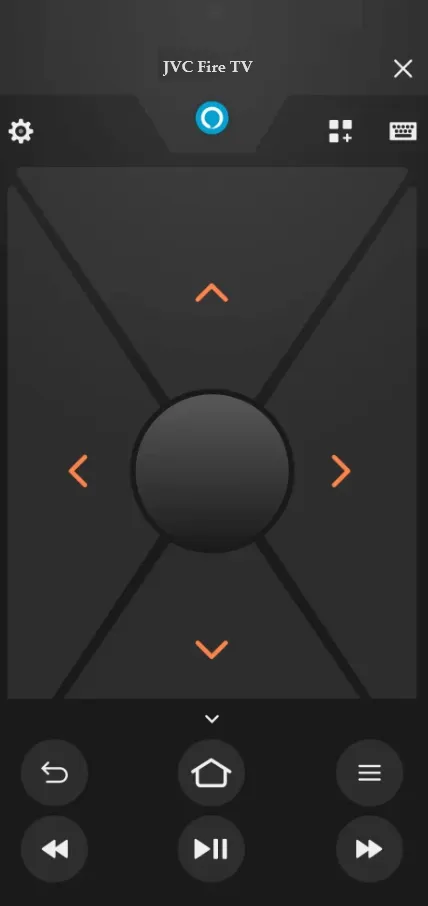 Styr JVC Fire TV ved hjælp af Amazon Fire TV Remote-appen
