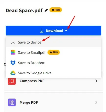 come convertire un PNG in PDF