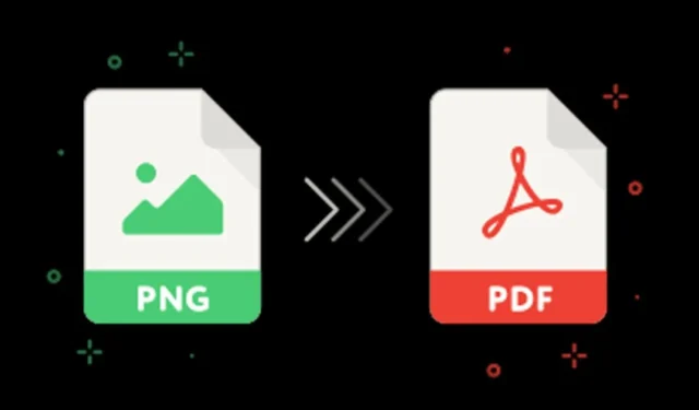 Trinn-for-trinn-veiledning for å konvertere PNG-bilder til PDF på Windows 11
