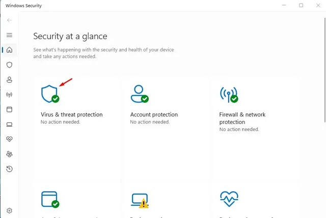 Protezione da virus e minacce