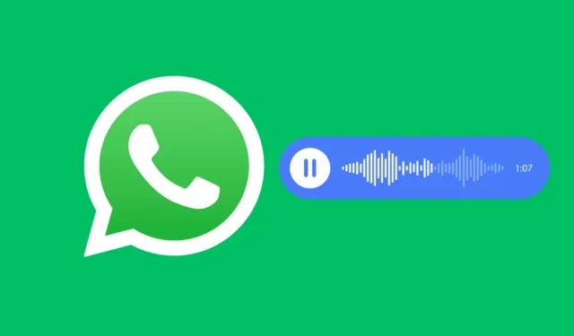 WhatsAppで音声メッセージをダウンロードするためのガイド