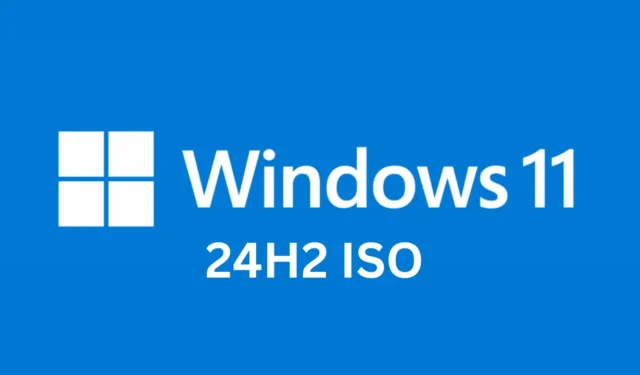 Oficialus „Windows 11“ 24H2 ISO vaizdų atsisiuntimo būdas