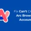 Risoluzione dei problemi di creazione dell’account Arc Browser: 5 soluzioni per risolvere i problemi