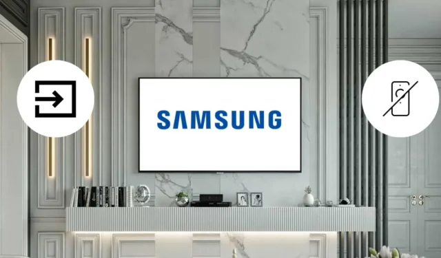 リモコンを使わずにSamsung TVの入力を変更するガイド