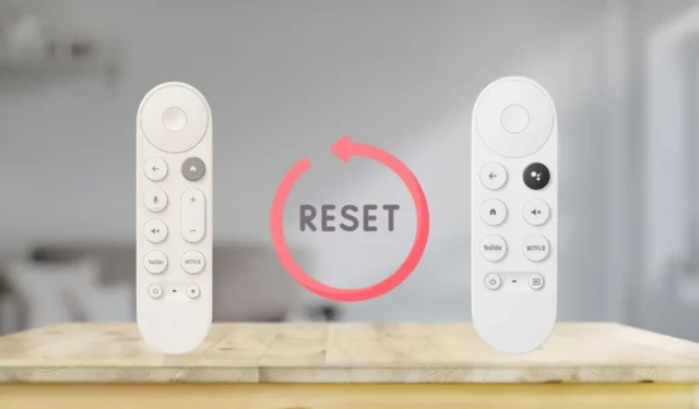 Guia passo a passo para redefinir o controle remoto do Google TV para as configurações de fábrica