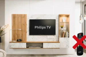 Veiledning om tilbakestilling av Philips TV uten fjernkontroll