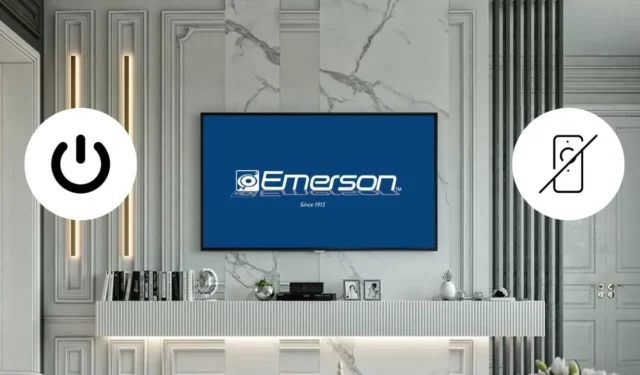 Möglichkeiten zum Einschalten von Emerson TV ohne Verwendung der Fernbedienung