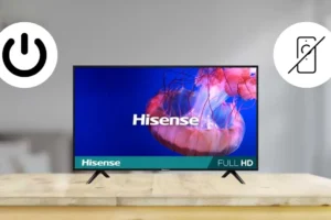 Stapsgewijze handleiding om Hisense TV aan te zetten zonder afstandsbediening