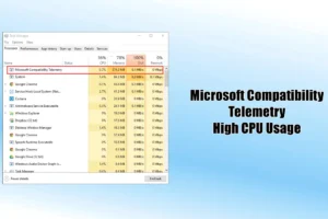 Oplossing: Microsoft-compatibiliteitstelemetrie Probleem met hoog CPU-gebruik