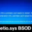 Risoluzione del messaggio di errore BSOD Netio.sys in Windows: una guida passo passo