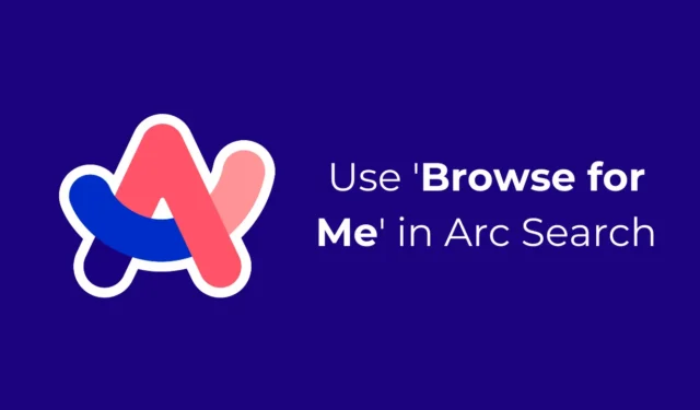 En veiledning for bruk av «Browse for Me»-funksjonen i Arc Search