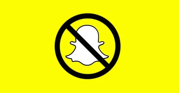 Snapchatでブロックされました