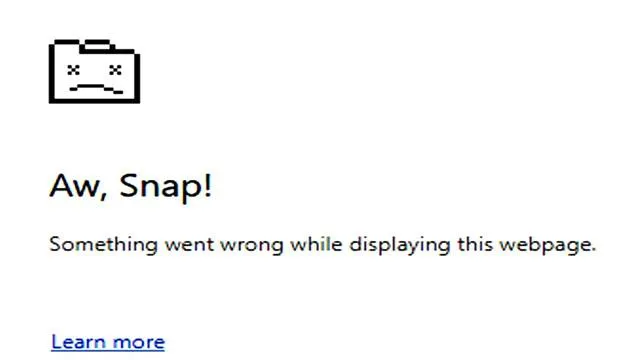Come RISOLVERE l’errore “Oh, Snap! Qualcosa è andato storto” in Google Chrome
